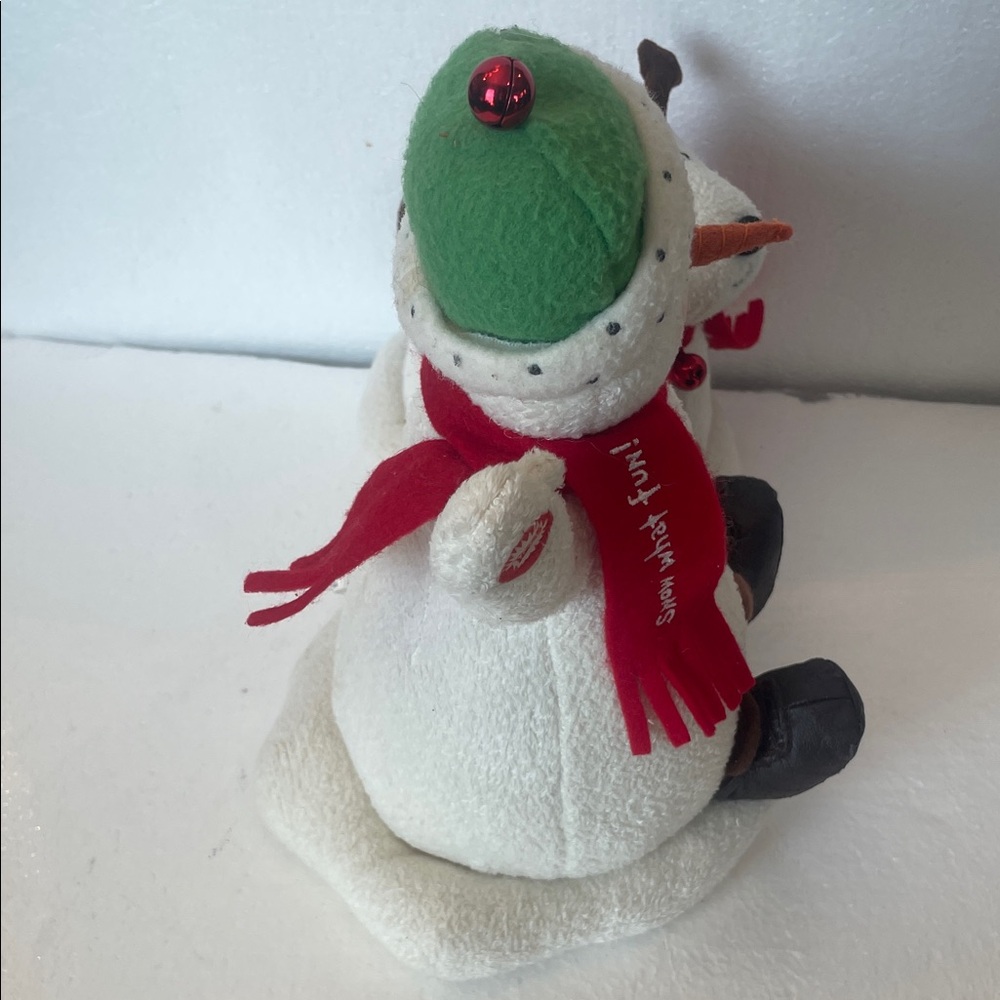 Y2K Hallmark jingle pals Snowman snow what fun dance sing bark jingle bells new - Picture 4 of 11